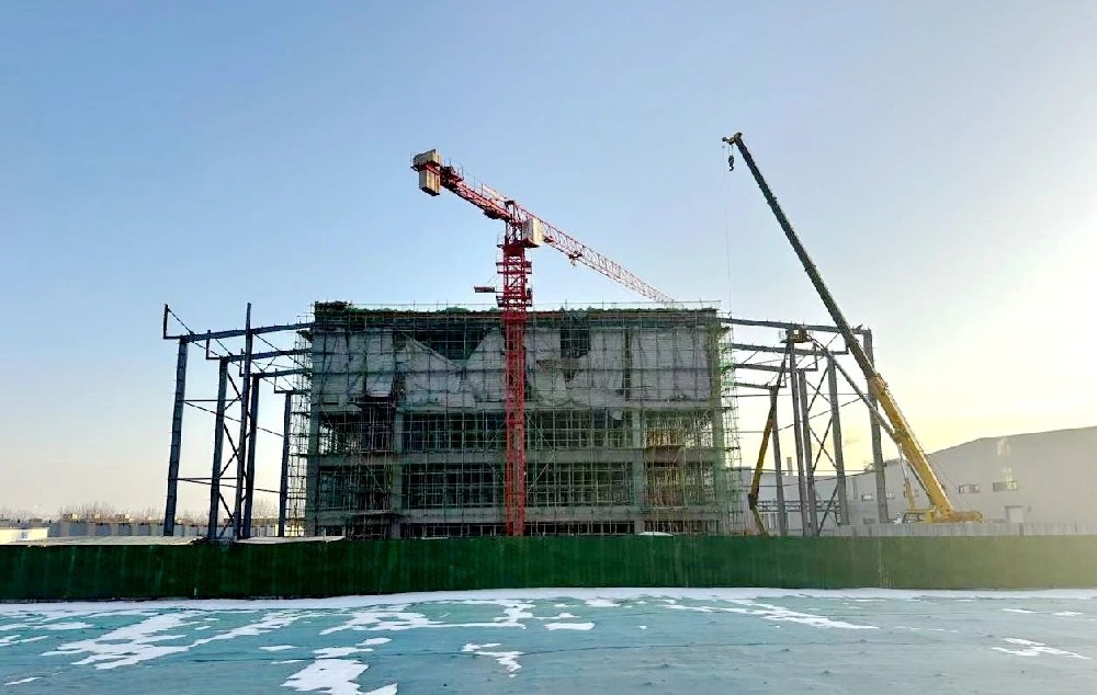 啟新程，爭春日——甘肅傳祁甘味乳業(yè)二期新建乳清車間復(fù)工復(fù)產(chǎn)建設(shè)忙