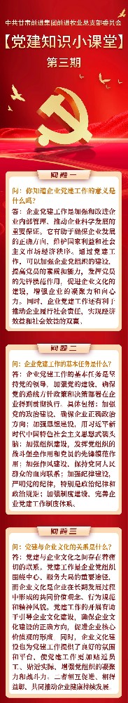 黨建知識小課堂第三期
