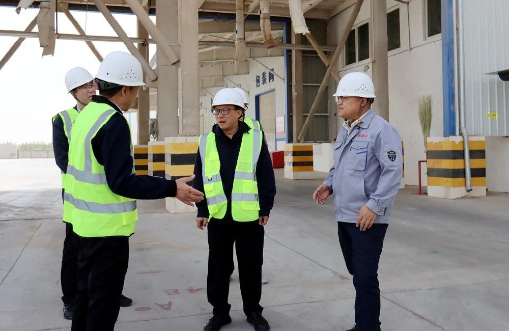 市委常委、組織部部長李毓剛到甘肅圣康源調研