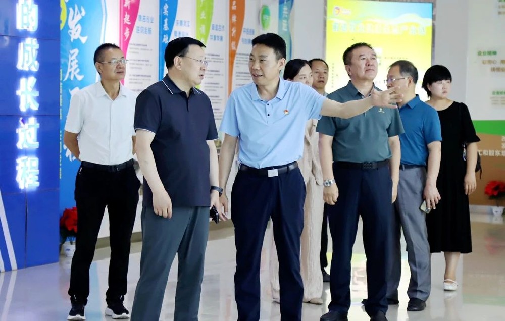 省審計廳副廳長杜明詩到甘肅前進集團調研